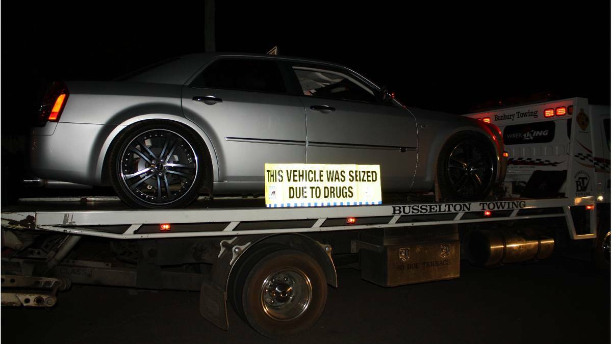 Police seized several cars in relation to drug-related offences following six days of drug raids across the South West.