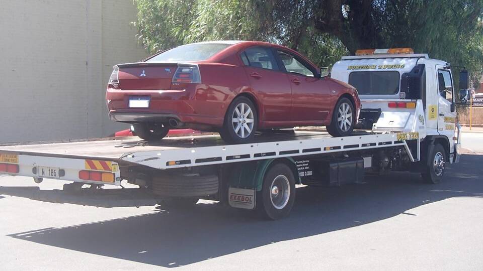 Police seized a vehicle in Northam because the driver did not have a valid license. 