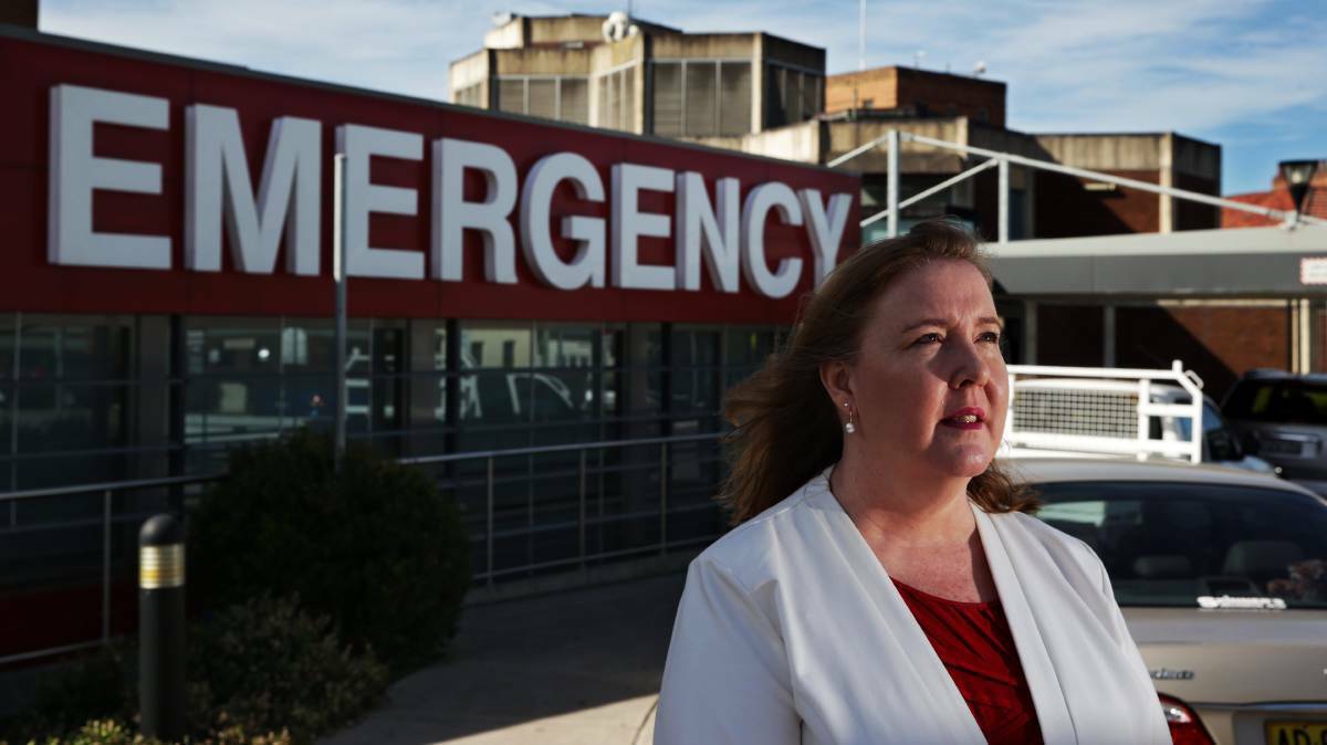 Maitland MP Jenny Aitchison wanted to see the Maitland Hospital included in the state budget . Picture: SIMONE DE PEAK