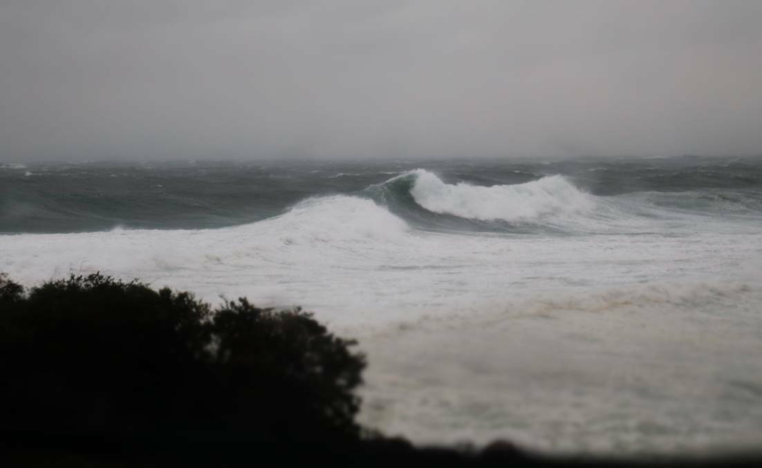 Damaging surf is likely between Cape Naturaliste and Albany on late Thursday before extending north to Shark Bay and east to Israelite Bay on Friday. Picture: Chloé Dupuis.