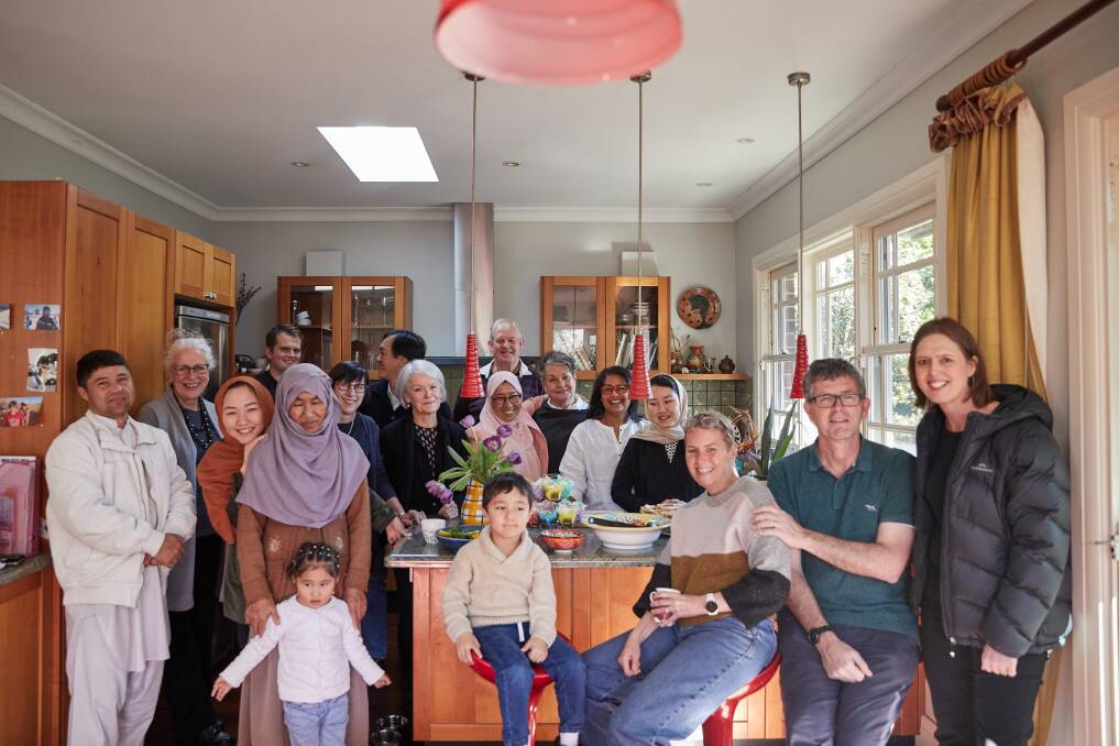 As part of the CRISP program, locals form 'community supporter groups' which assist refugees from the moment they arrive in Australia, helping them to integrate into the community for 12 months. Picture via Alana Landsberry/The Australian Womens Weekly.