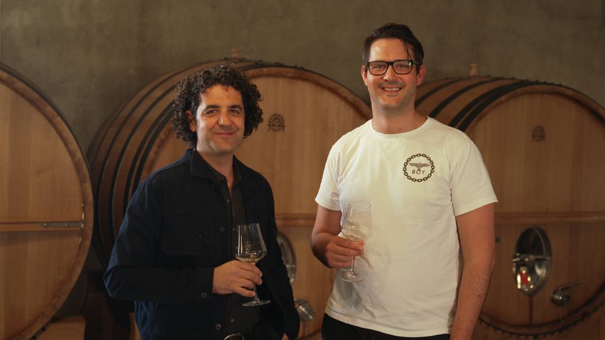 The partnership between winemaker Larry Cherubino (left) and chef Seth James will result in a 50 seat restaurant due to open by early summer 2021. 