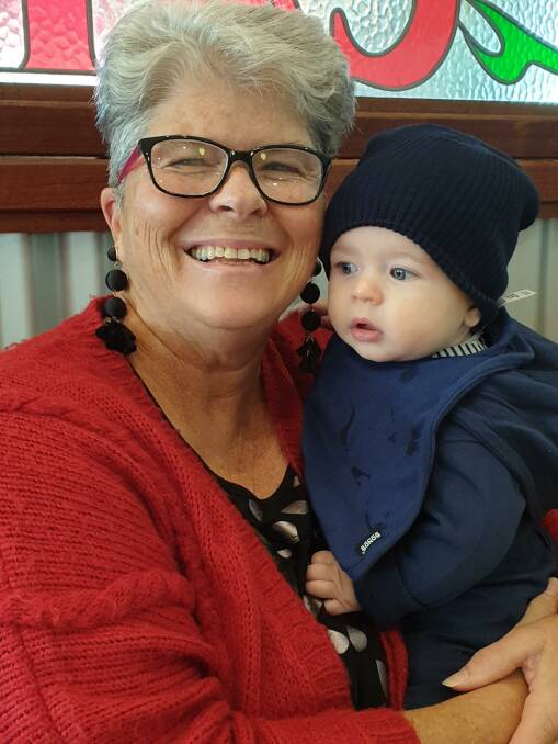 Deb Wraight (with grandson Jaxon), says talking with young children rather than shielding them from discussions about death is important to help them understand that it is part of the life process. Pictures: Supplied