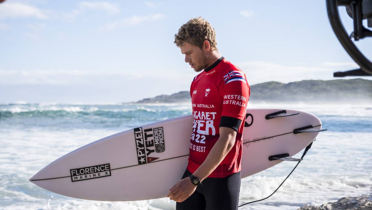 John John Florence posted the highest two-wave score of the opening round in Margaret River on Friday. Picture: WSL/Hughes