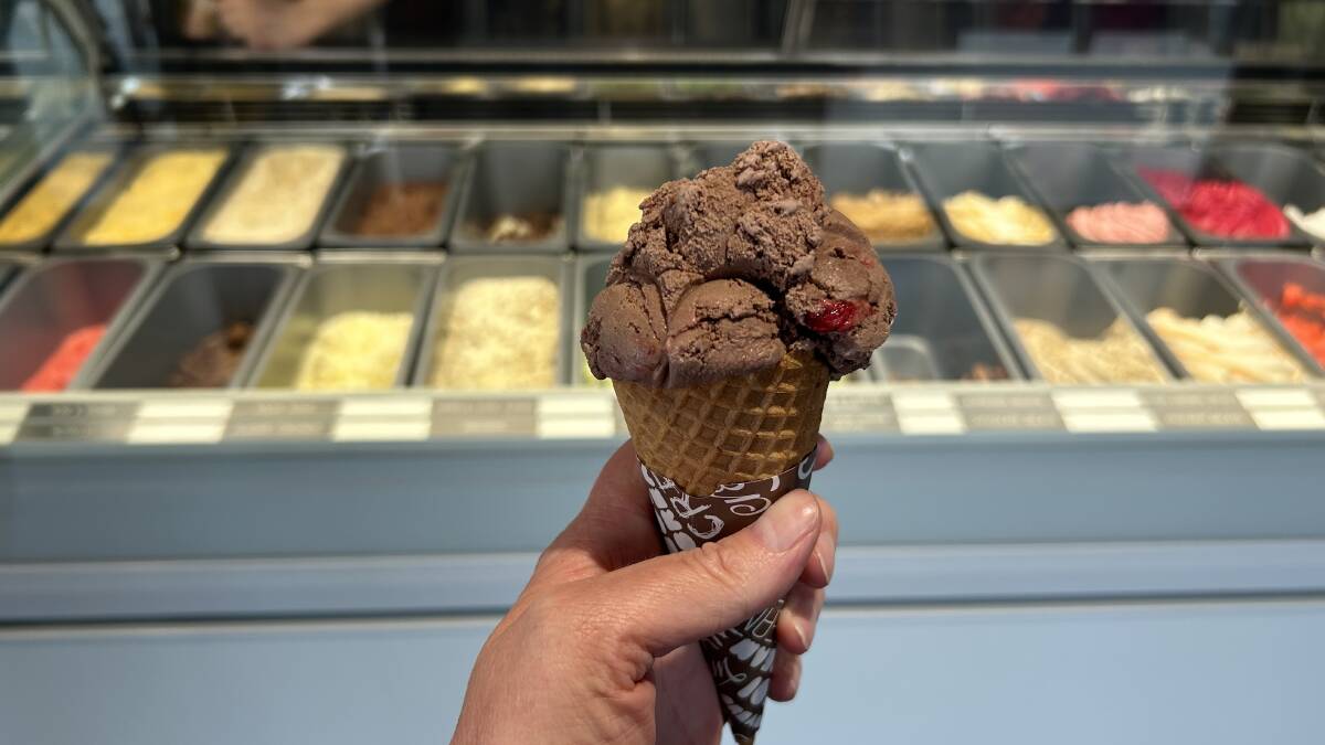 Rocky road icecream from Bliss Ice Cream and Gelato. Picture by Nadine Morton
