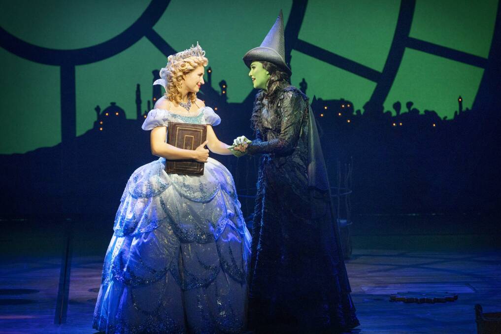 Scenes from the musical Wicked, it's playing at the Lyric Theatre in Sydney. Pictures supplied