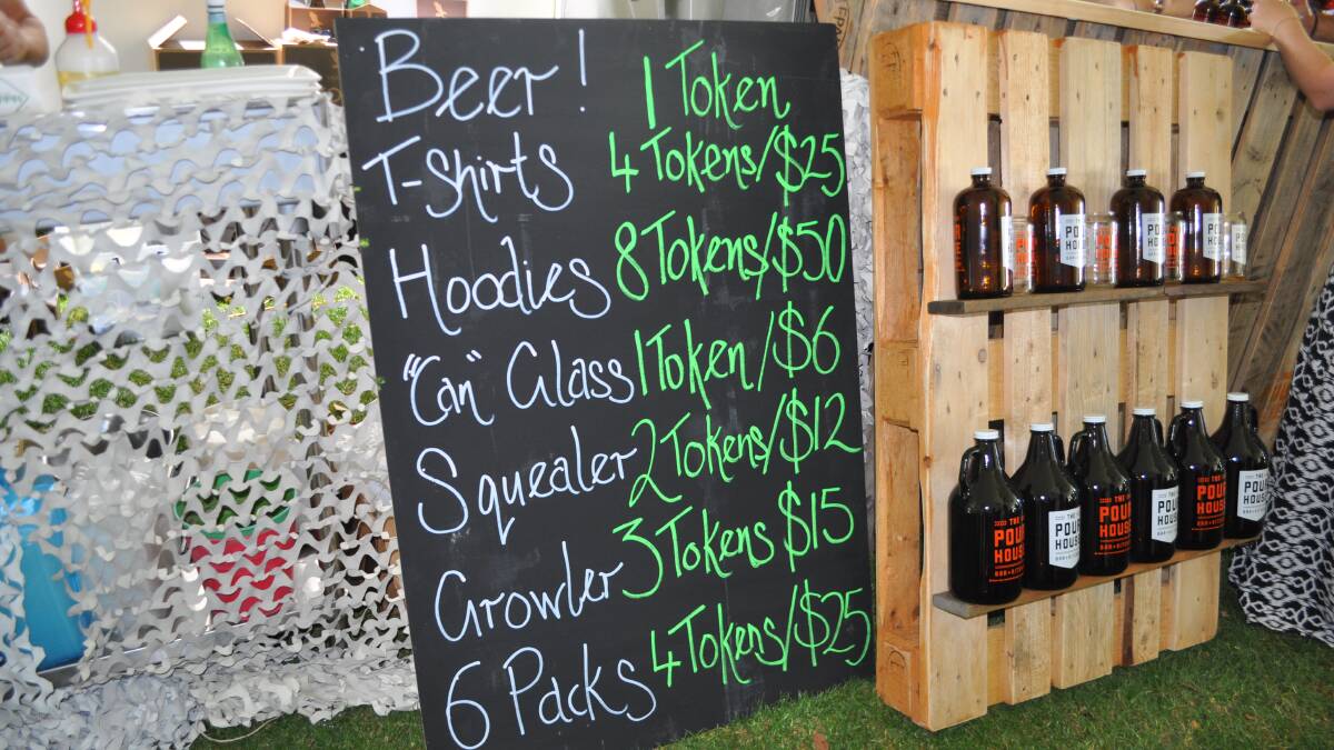 Eagle Bay Brewery Co had their famous brews on offer